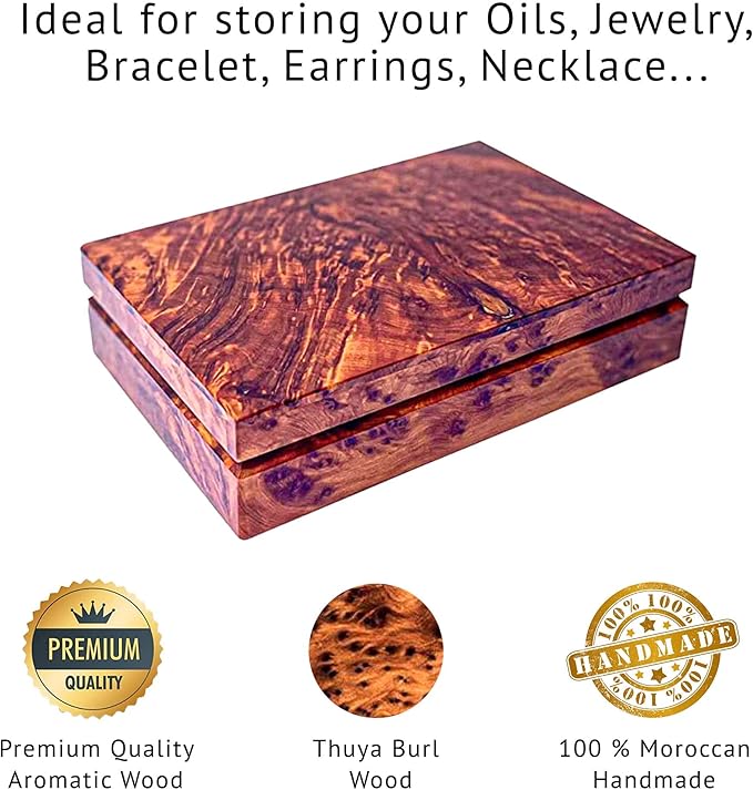 Hand Carved Wooden Multipurpose Keepsake Jewelry Decorative Art Box Storage Organizer (Large wood Box,Antique)(X-Large 2)