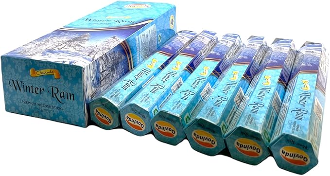 Govinda Winter Rain - 120 Masala Coated Incense Sticks