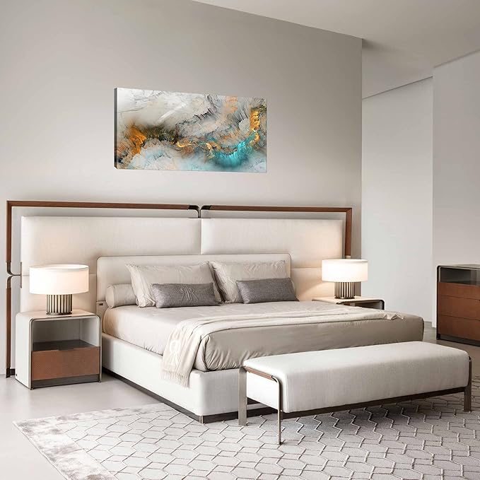 XXMWallArt FC3262 Abstract Canvas Wall Art Fancy Paint Canvas Print Painting Artwork for Living Room Bedroom Kitchen Home and Office Wall Decor