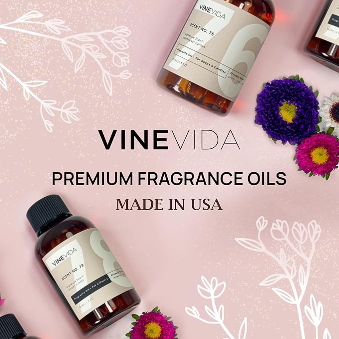 VINEVIDA [4oz] Scent No.2210 Fragrance Oil for Candle Making and Soap Making - Premium Candle Scents for Soy Candles