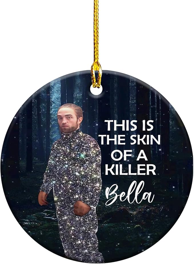Christmas Ornament - Ceramic Ornament - Holiday Tree Decor - Xmas Movie Decorations - Indoor Decoration - Home Xmas Decor for Tree - Gift for Christmas