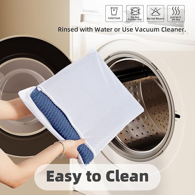 Bathroom Rugs Non Slip Washable, Super Absorbent Thin Bath Mat Small Quick Dry Low Pile Bathroom Rug, Navy Blue 20"x30"