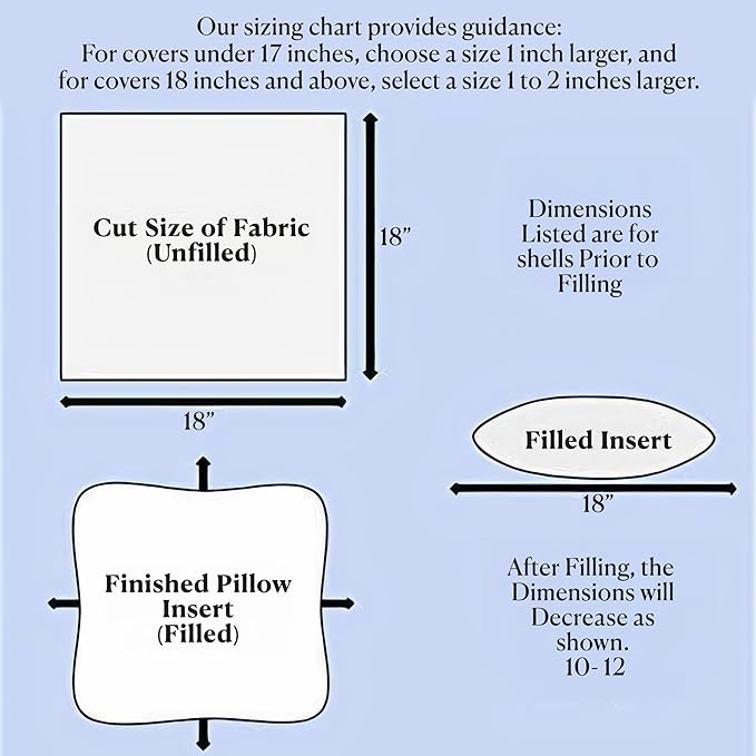 Hometex- 4-Pack, 18"x18" Throw Pillow Insert, 100%, Hypoallergenic, Durable & Premium Soft Polyester Filled Standard Cover, Used for Throw & Square Pillows for Couch, Sofa, Bed and More