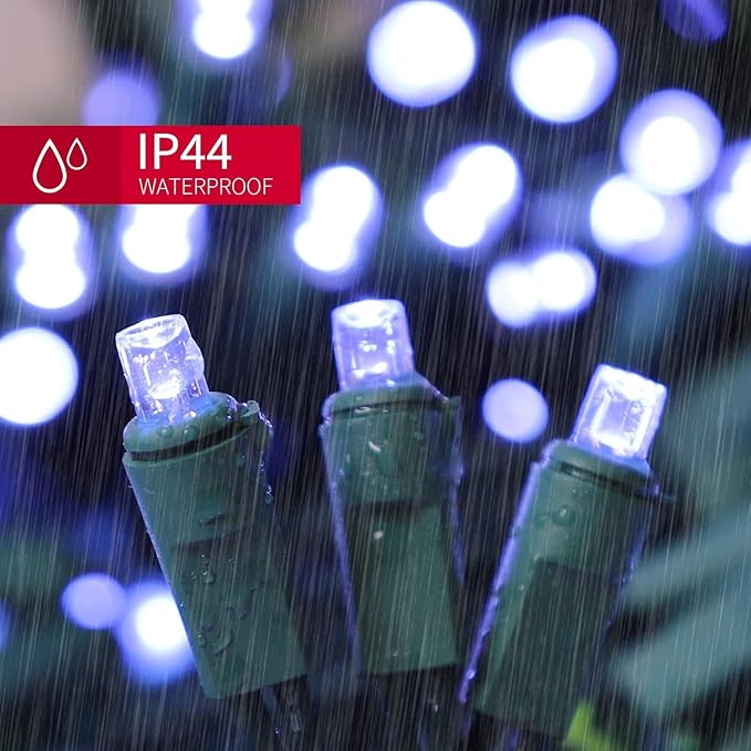 LAMPHOME 60 Count Cool White -String Lights - LED Christmas Lights, Mini led Lights for Indoor Outdoor Home Holiday Party Wedding Independence Day Decoration