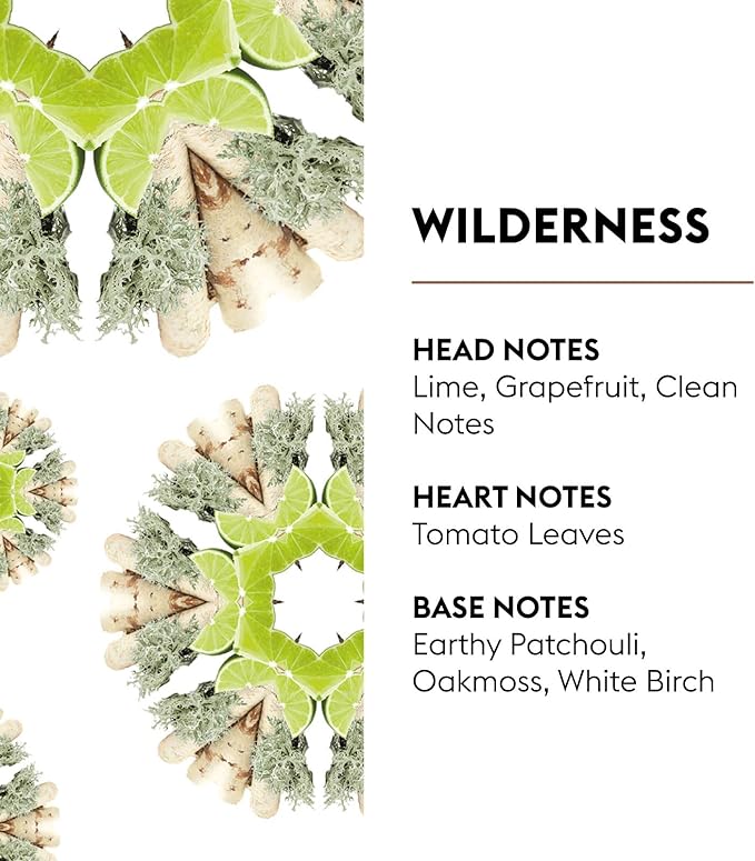 MAISON BERGER Wilderness Lampe Berger Refill, 500 ml (16.9 fl oz), Odor-Neutralizing Home Fragrance Oil Lamps, Lime, Grapefruit, Clean Notes, Tomato Leaves, Made in France