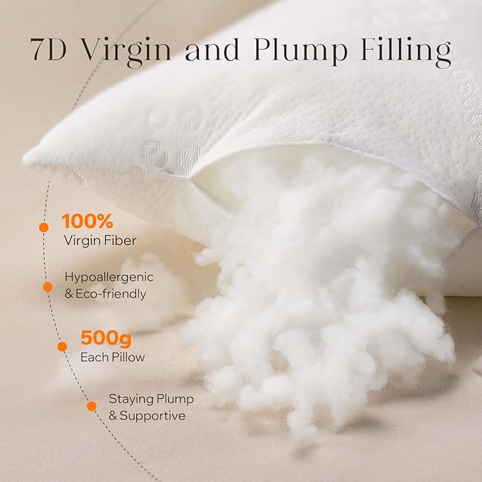 Phantoscope Premium 18x18 Throw Pillow Inserts, Ultra-Soft Pillow Inserts with Quilted Air Layer Decorative Throw Pillows for Couch, Bedroom, Square Cushion Sham Stuffer, Pack of 1