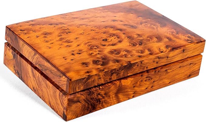 Hand Carved Wooden Multipurpose Keepsake Jewelry Decorative Art Box Storage Organizer (Large wood Box,Antique)(X-Large 2)