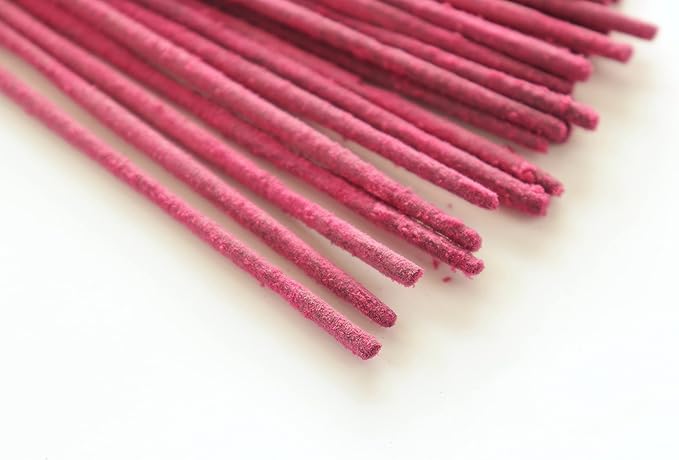 Goddess Incense Sticks by Aroma Valley - Sensual Musky Rose - Handrolled Exotic Incense