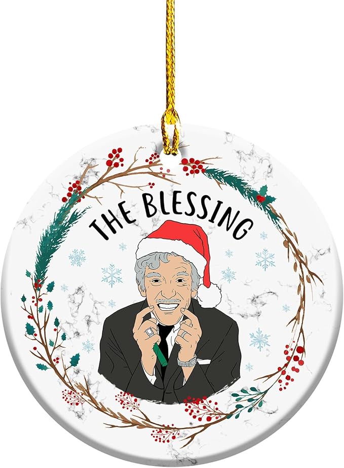 Christmas Ornament - The Blessing - Movie Ornament - Ceramic - Christmas