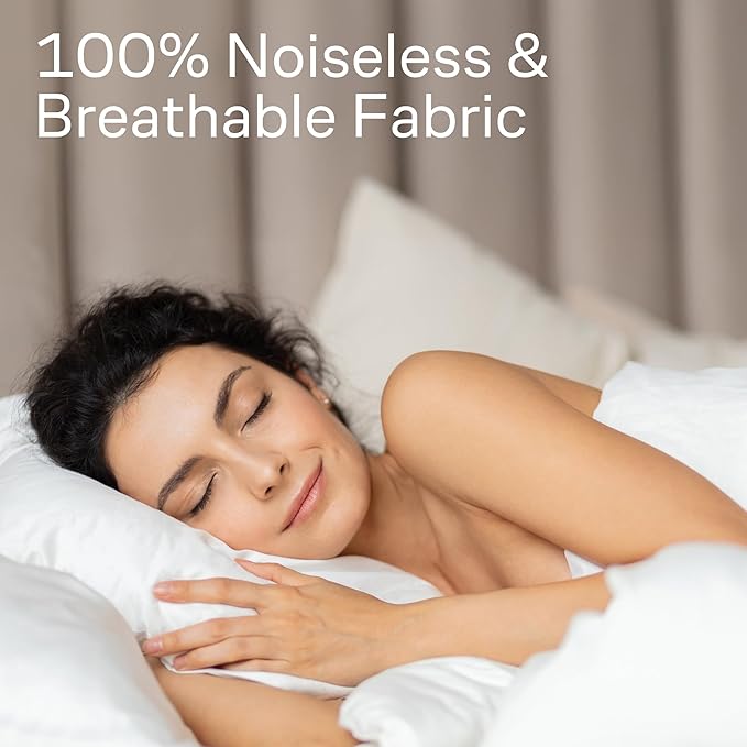 Ultra Soft Pillow Protectors with Zipper Queen Size - Set of 4 Breathable Pillow Covers - 100% Protection Against Stains, Dust & Dirt - Machine Washable (Navy Blue)