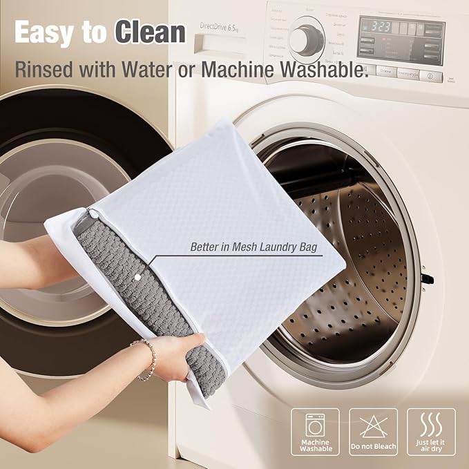 Bathroom Rugs Non Slip Washable, Super Absorbent Thin Bath Mat Small Quick Dry Low Pile Bathroom Rug, Light Grey 20"x30"