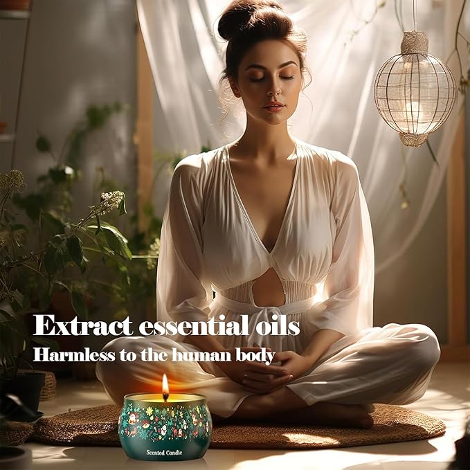 Aromatherapy Christmas Candles for Home Scented
