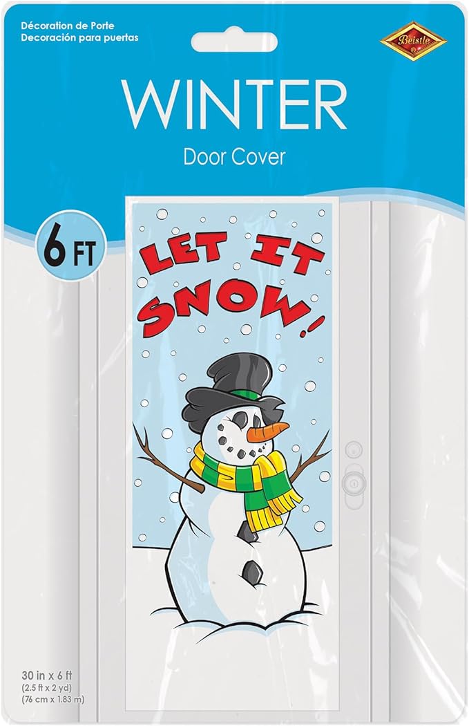 Beistle Winter Door Cover