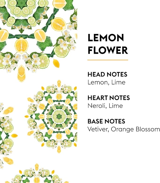 MAISON BERGER - AIr Freshener - Lemon Flower - Lampe Berger Fragrance Refill for Home Fragrance Oil Diffuser - 33.8 Fluid Ounces - 1 Liter