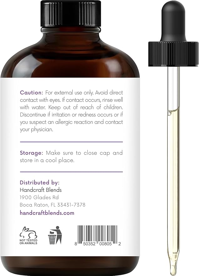 Handcraft Blends Lavender Angustifolia Essential Oil Gift Set – Huge 4 Fl Oz – 100% Pure & Natural – Premium Grade Essential Oil for Diffuser and Aromatherapy – Beautiful Gift Box Included