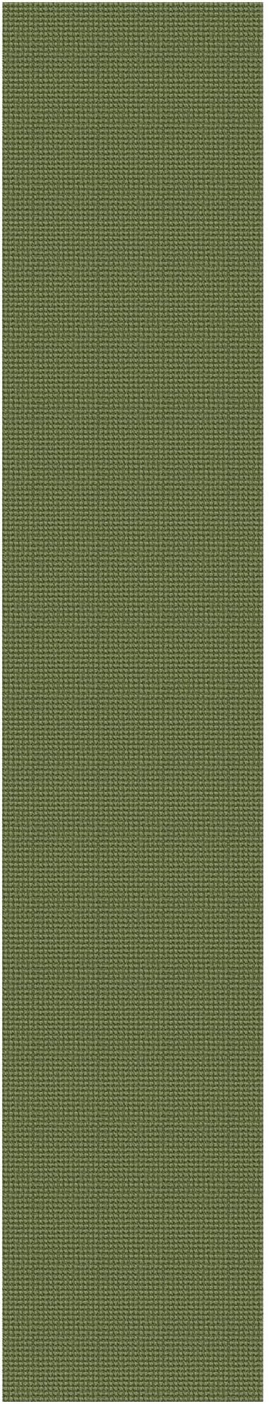 EARTHALL Runner Rug 3x20 Ft Washable Runners for Hallways Extra Long Woven Non Slip Entryway Runner Braided Kitchen Runner Indoor Outdoor Carpet Runners for Hotels, Officel, Stair, Green