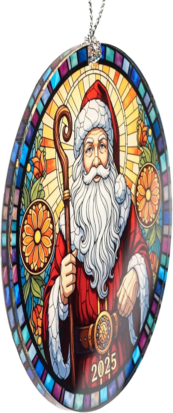 Santa Ornaments for Christmas Tree, Santa Ornaments, Christmas Ornaments 2025, Funny Santa Claus Themed Decor, Classic Vintage Style, Classic for Home Display