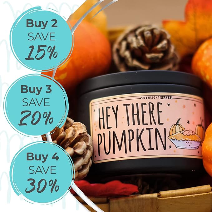 Moonlight Makers, Happy Anniversary, Rose Gold Vanilla Breeze Scented Handmade Candle, Natural Soy Wax Candle, 25+ Hour Burn Time, 8oz Tin