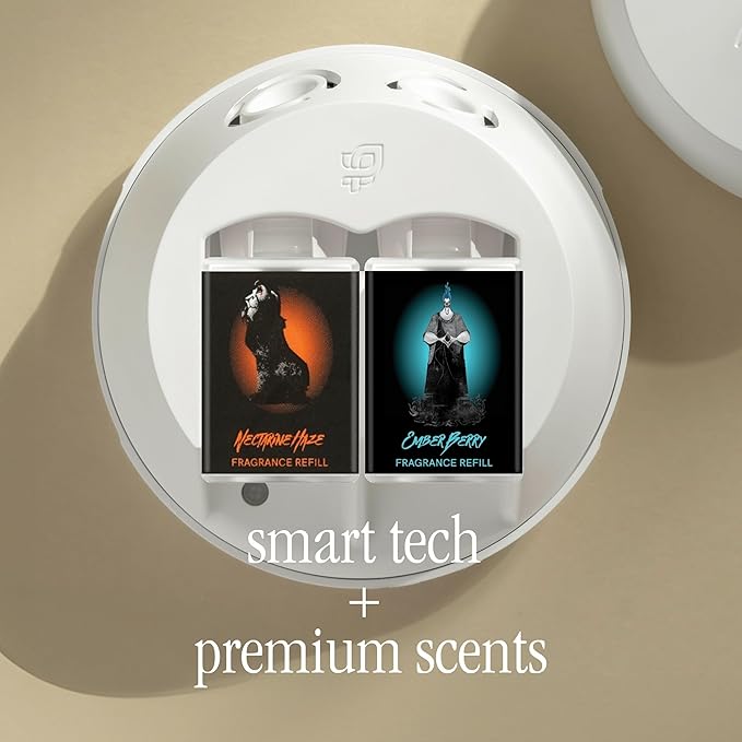 Pura 4 Smart Home Fragrance Device Starter Set - Scent Diffuser for Home - Cruella, Hades, Maleficent, Scar