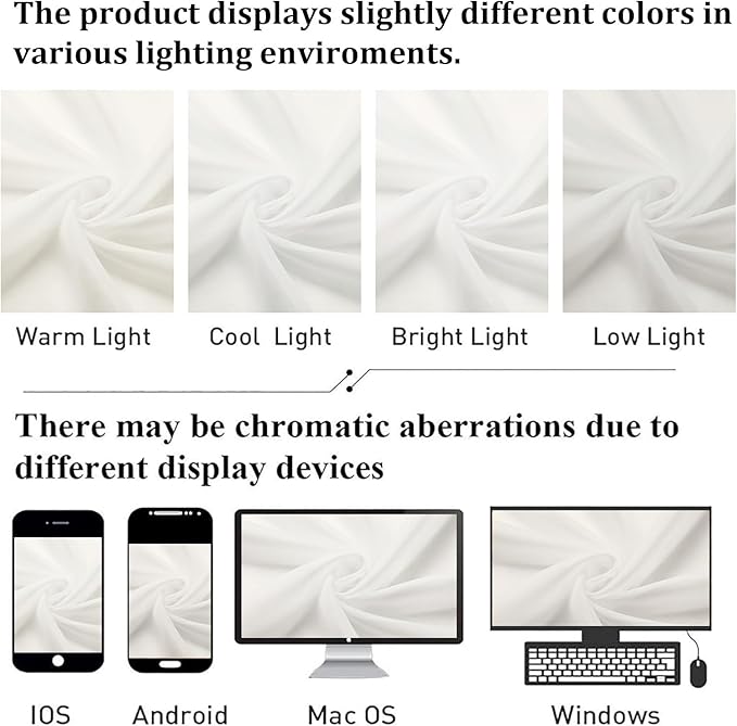 Lecloud Ivory Sheer Curtains 84 Inches Long 2 Panels, Solid Airy Voile Extra Wide Curtain Drapes, Elegant Light Filtering Window Treatments for Living Room Bedroom with Dual Rod Pocket, 59" W x 84" L