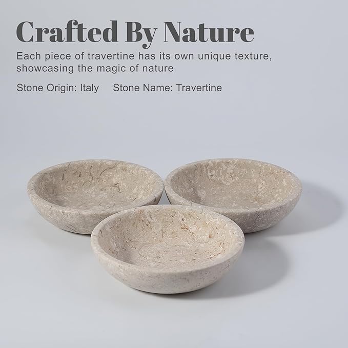 Koville Natural Marble Incense Holder, Incense Holder for Sticks with 9 Holes, Handmade Incense Burner Ash Catcher for Meditation Yoga SPA, Balsam Fir/Palo Santo/Sage/Cone (D=150-RoyalBeige)