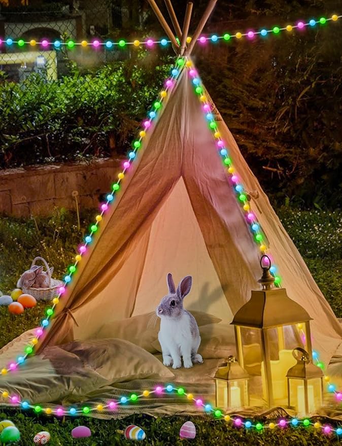 Smart Color Changing Globe String Lights, 33Ft 16 Million Colored Fairy Lights Plug in APP & Remote Control DIY Music Sync Twinkle Light for Bedroom Classroom Christmas Decor Christmas Gift