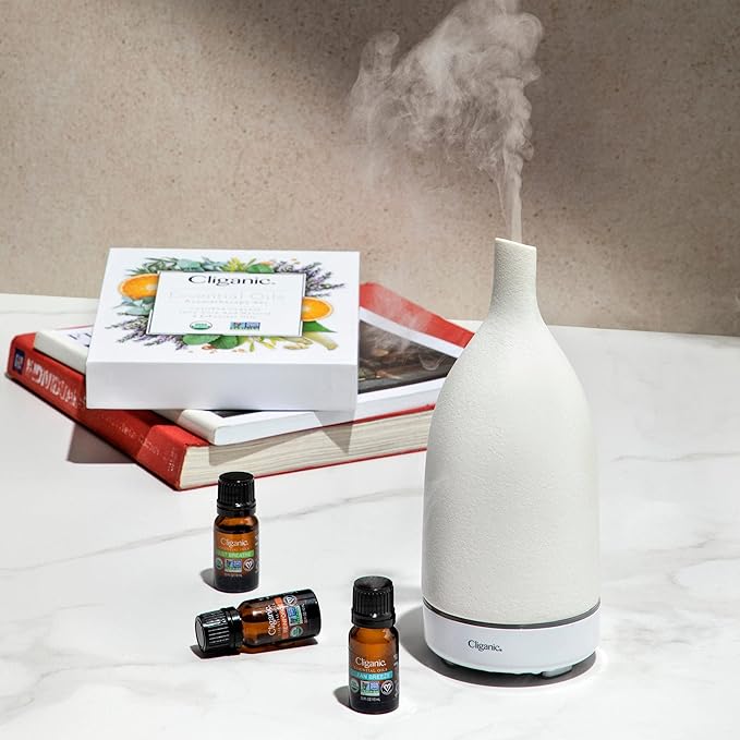 Cliganic Organic Ylang Ylang Essential Oil, 100% Pure Natural for Aromatherapy | Non-GMO Verified (Packaging May Vary)
