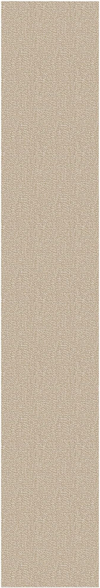 EARTHALL Washable Runner Rug 2x12 Ft Non Slip Runners for Hallways Long Cotton Rubber Backed Kitchen Runner Braided Indoor Floor Carpet Runners for Entryway, Hall, Kitchen, Send/Beige