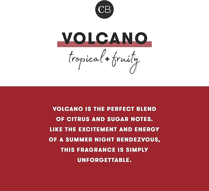 Capri Blue Glam Petite Candle - 8 Oz - Volcano