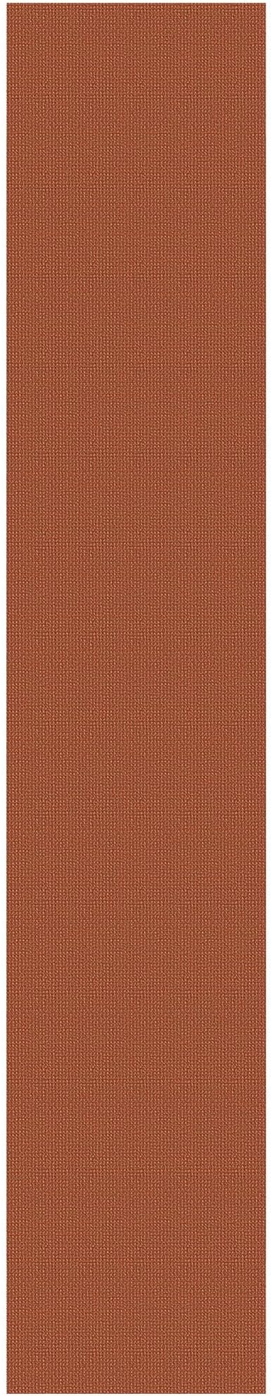 EARTHALL Runner Rug 3x14 Ft Washable Runners for Hallways Extra Long Woven Non Slip Entryway Runner Braided Kitchen Runner Indoor Outdoor Carpet Runners for Stair, Hall, Foyers, Rustic Orange/Tan