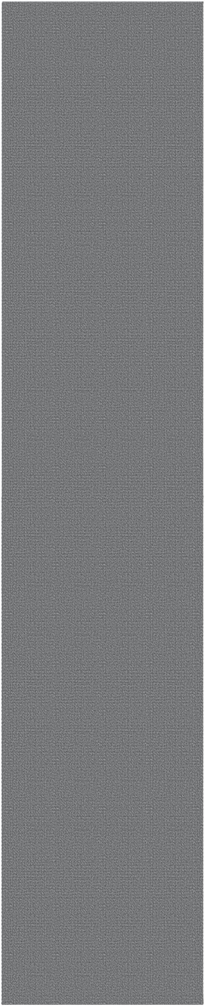 EARTHALL Extra Long Runner Rug 3x16 Ft Washable Runners for Hallways Cotton Non Slip Entryway Runner Braided Kitchen Runner Indoor Outdoor Carpet Runners for Hotels, Hall, Stair, Charcoal Gray