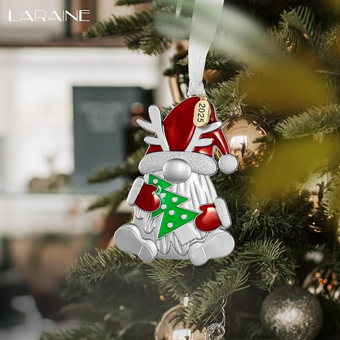 Laraine Christmas Tree Ornaments – 2025 Hanging Decorative Pendant of Tree Car Charm Holiday Keepsake Gift Home Decor (3-Piece Set (2025))