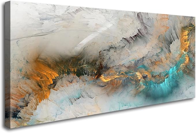 XXMWallArt FC3262 Abstract Canvas Wall Art Fancy Paint Canvas Print Painting Artwork for Living Room Bedroom Kitchen Home and Office Wall Decor
