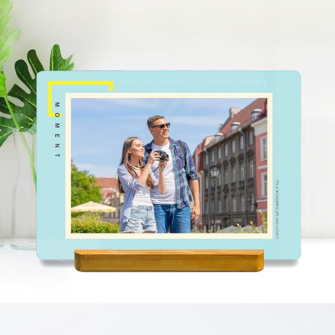 Custom Style Custom Metal Photo Prints,Customize Your own Picture Frame,Personalized Metal Picture Gift for Family and Lovers