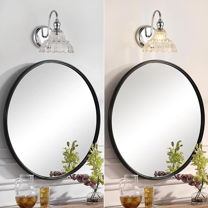 Chrome Wall Sconces Bathroom Vanity Light Light Fixtures Modern Vanity Lighting Fixtures Wall Light for Bedroom Dinning Room Bathroom