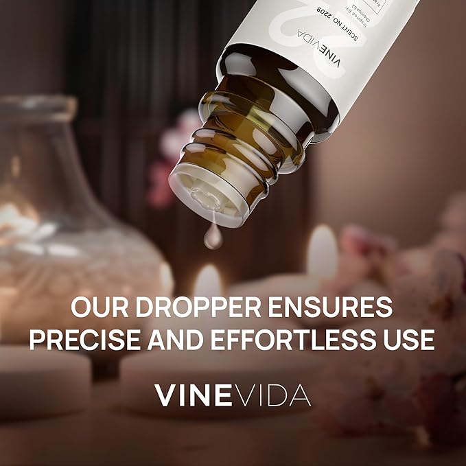 VINEVIDA Scent NO. 3104 Fragrance Oil - 10mL - Inspired by: Café Rose Fragrance Oil for Candle Making - Made in USA Candle Scents Scents for Soap Making