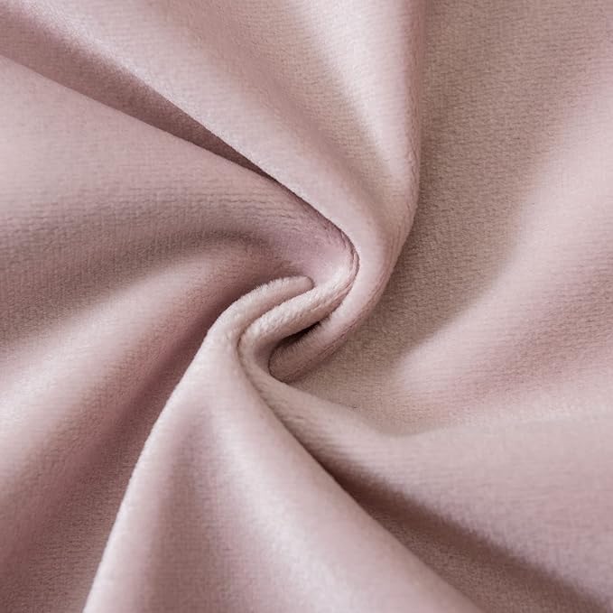 JUSPURBET Pink Throw Pillow Covers Set of 2 Decorative Velvet Pillow Covers for Couch Sofa Bed Soft Lumbar Cushion Covers with Invisible Zipper for Living Room Home Decor,14x24 inch