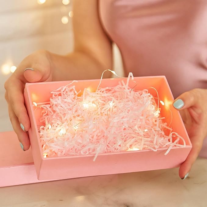 12-Pack Fairy String Lights, 7ft 20 LEDs Each, Battery Operated Copper Wire Lights, Warm White Decorative Lights for Wedding, Party, Christmas, Holiday Décor & DIY Crafts