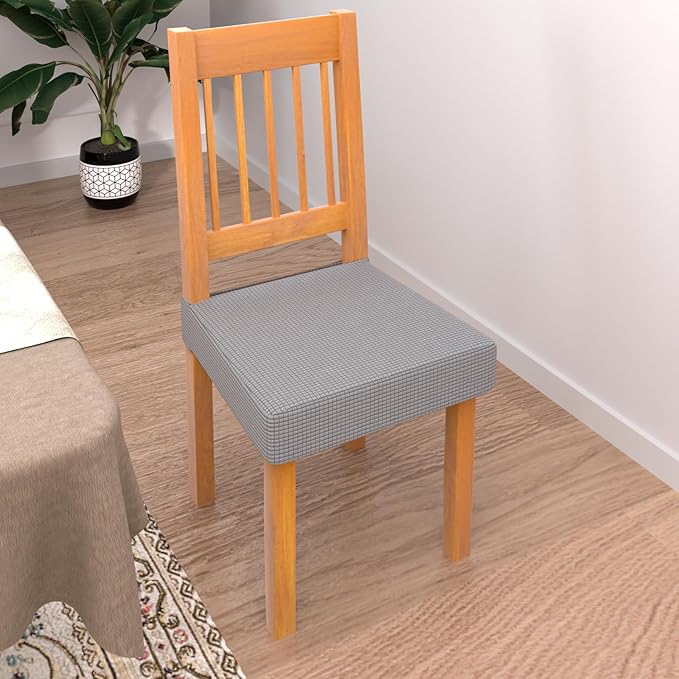 Dining Room Chair Covers,Soft Removable Washable,Dining Room Chair Covers Set of 6,Printed,Floral Pattern,Pet Friendly Furniture Protector Seat Cover,Universal Fit for Hotel