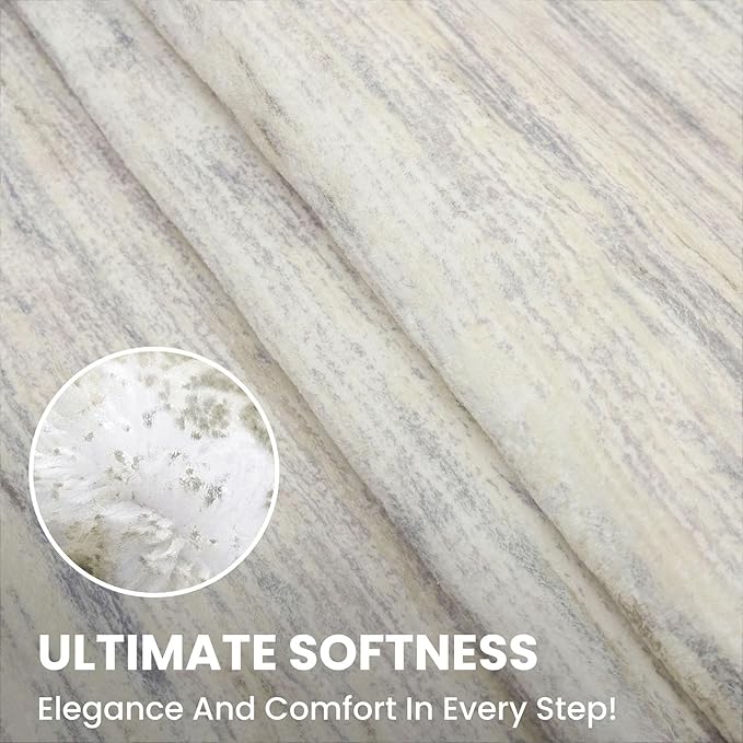 3x5 Modern Abstract Area Rug for Entryway, Gray Beige Neutral Multi Super Soft Washable Rug with Non-Slip, Low-Pile Door Mat Indoor for Living Room Bedroom, Carpet with Non-Shedding