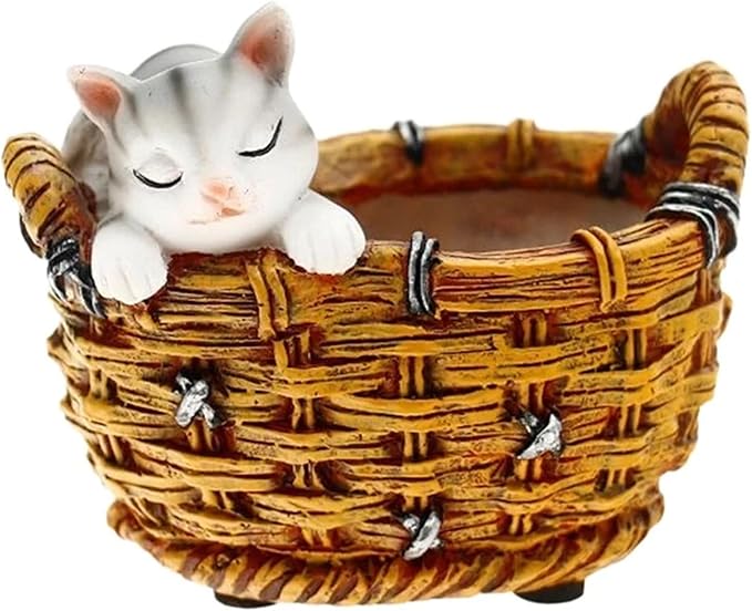 Woven Flower Basket Flower Pot Silicone Mold Succulent Planter Vase Concrete Mold Candle Jar Plaster Epoxy Resin Cement Clay Mould