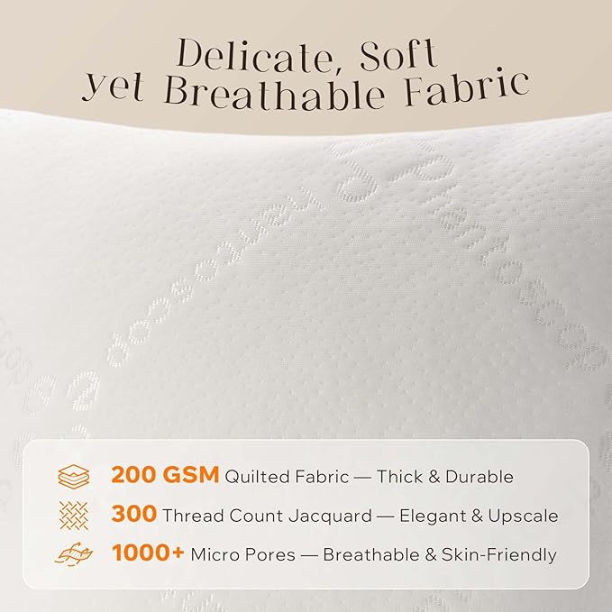 Phantoscope Premium 20x20 Throw Pillow Inserts, Ultra-Soft Pillow Inserts with Quilted Air Layer Decorative Throw Pillows for Couch, Bedroom, Square Cushion Sham Stuffer, Pack of 4