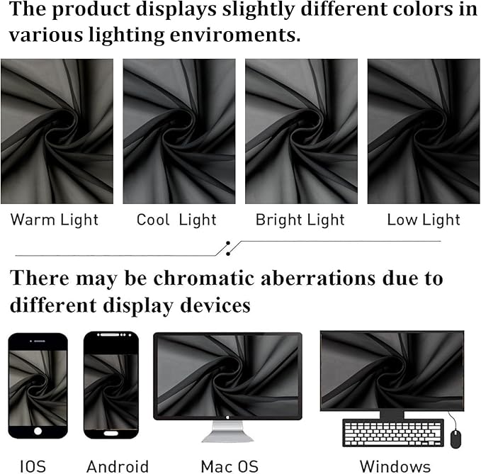 Lecloud Black Sheer Curtains 45 Inch Long 2 Panels, Short Voile Drapes for Dinning Small Windows, Light Filtering Voile Curtain for Living Room Bedroom Bathroom, Dual Rod Pocket, 40" Wx45 L