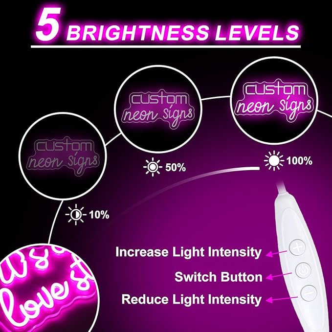 Christmas Wreath For Front Door Neon Sign - Dimmable, Customizable Colors, Festive Style, Ideal Christmas Neon Sign & Neon Signs for Wall Decor, Perfect for Living Room, Bedroom, Party, Store Window, Great Gift