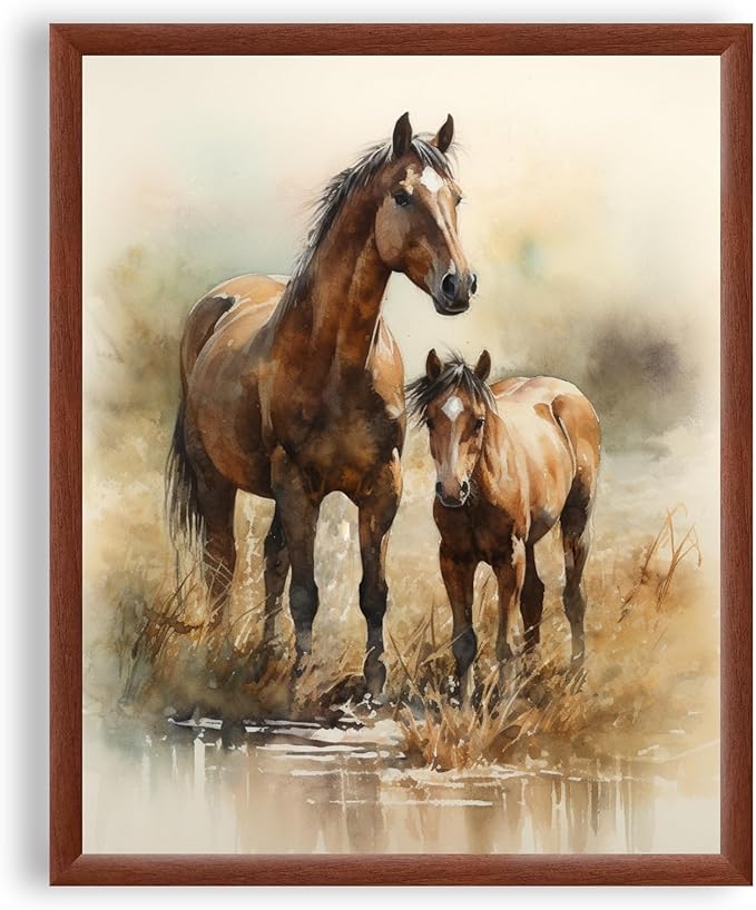 Art Shoppe Framed Print Wall Art, Vintage Wall Décor for Living Room, Bedroom, Office, High-Resolution Image on Premium Art Paper, 3/4" Frame with Plexiglass Front, Ready to Hang, 17"x21"