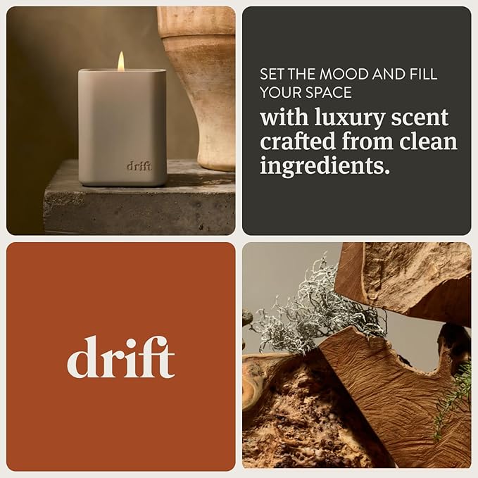Drift Wild Lavender Scented Premium Candle - 60 Day Burn Time - 10.5 oz