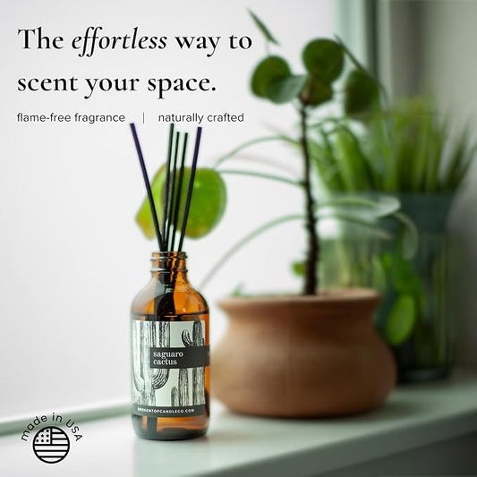 BROKEN TOP Natural Reed Diffuser Set (Saguaro Cactus)
