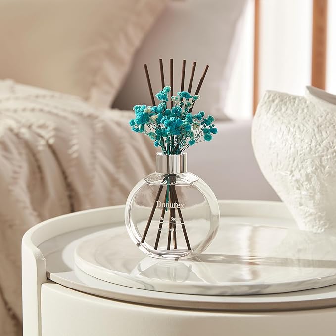 Flower Reed Diffusers for Home with Ocean Breeze