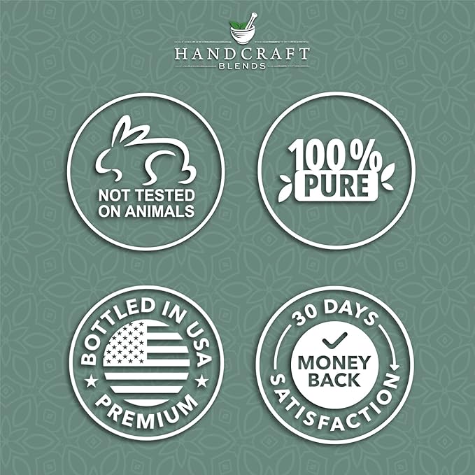 Handcraft Blends Eucalyptus Essential Oil – 0.33 Fl Oz – 100% Pure and Natural – Premium Grade Essential Oil for Diffuser and Aromatherapy, Skin, Massage, Candle and Soap Making Fragrance
