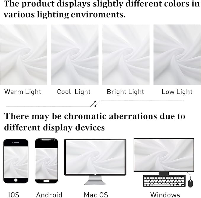 Lecloud White Sheer Curtains 84 Inch Length 2 Panels Set, Airy Voile Window Curtain Panels, Elegant Light Filtering Curtains for Living Room Bedroom Decor with Rod Pocket, Each Panel 42 X 84 Inch